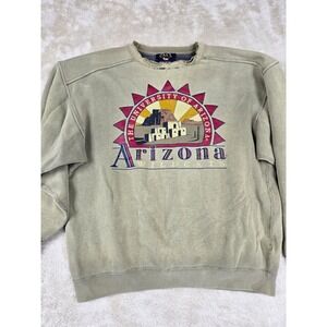 Galt Crew University of Arizona Wildcats Mens Large Spellout Crewneck Sweatshirt